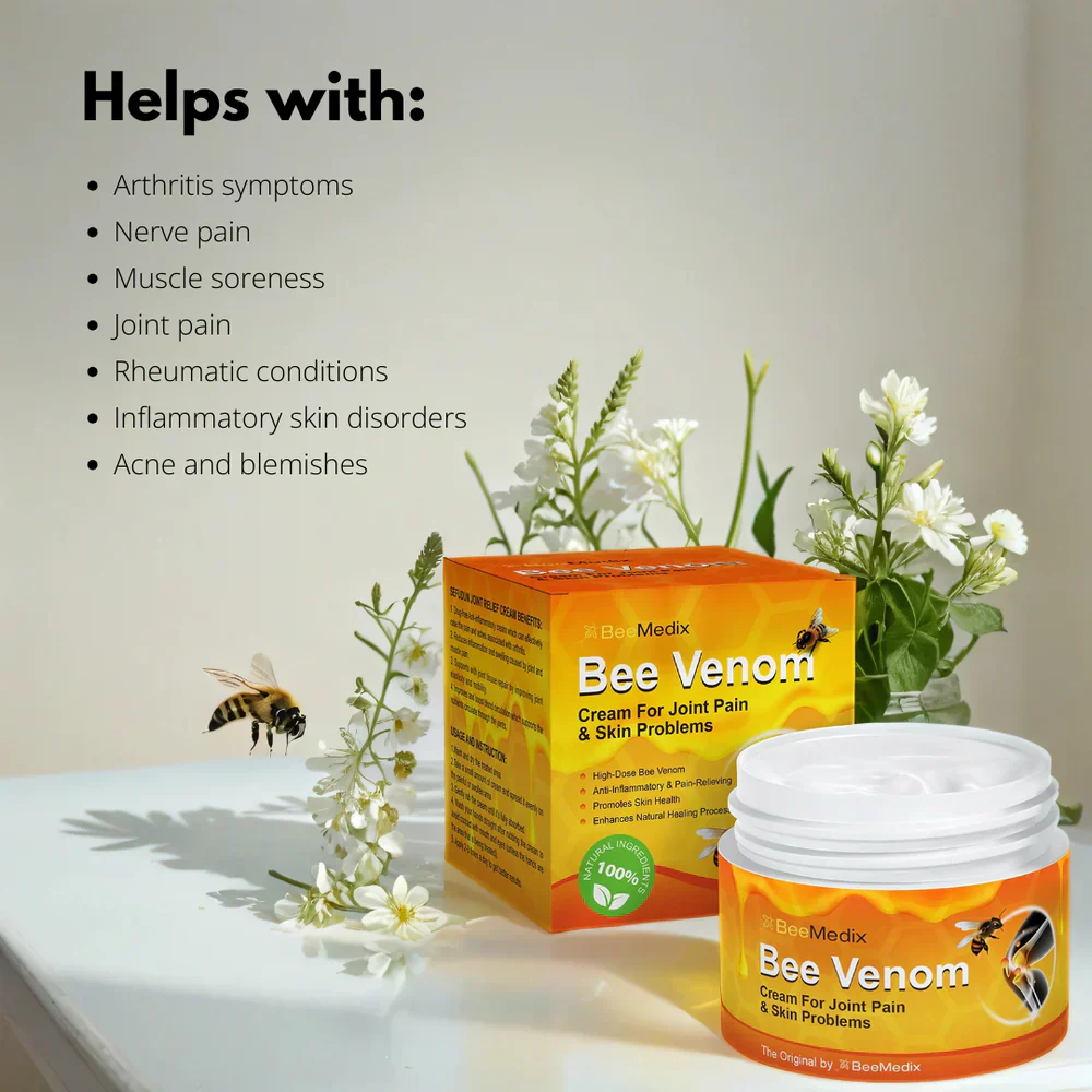 Bee Venom Cream – Dard Se Chhutkaara (Buy 1 Get 1 Free 🔥🔥)