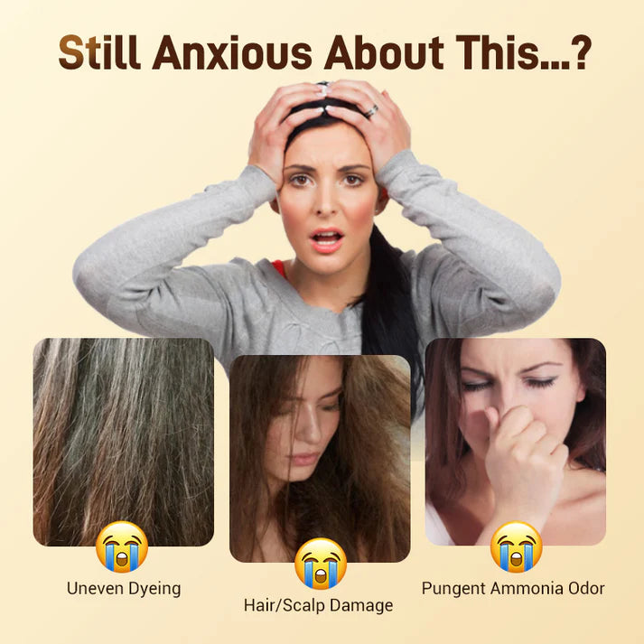 Nourishing Plant-Based Hair Color Dye Shampoo  (BUY 1 GET 1 FREE)