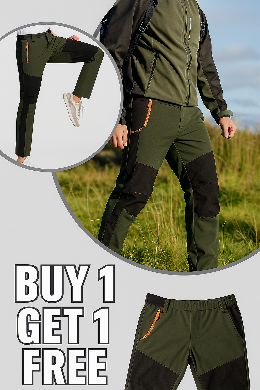 Winter Tactical Cargo Pants (BUY 1 GET 1 FREE)