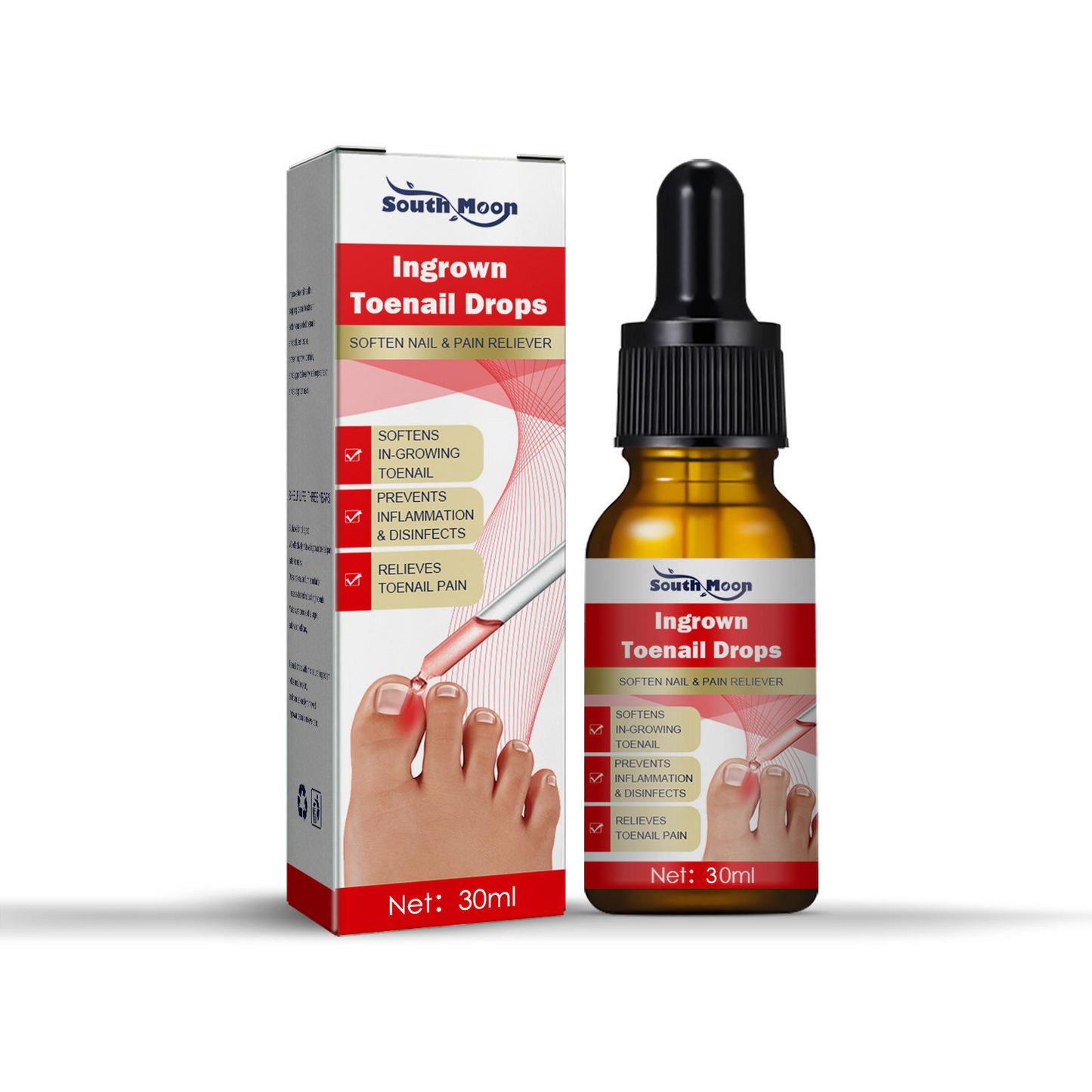 Southmoon Ingrown Toenail Drops Nail Repair Oil (BUY 1 GET 1 FREE🔥🔥)
