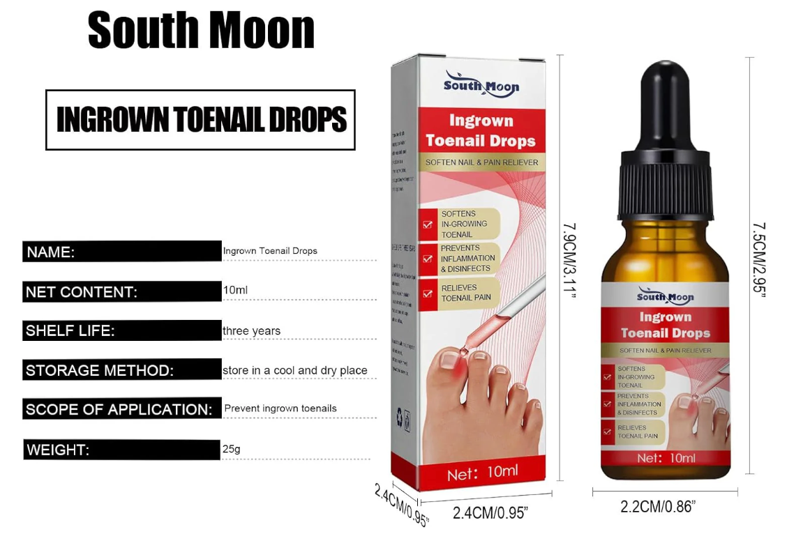Southmoon Ingrown Toenail Drops Nail Repair Oil (BUY 1 GET 1 FREE🔥🔥)