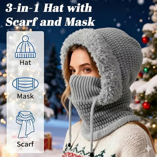 3-in-1 Hat For Women✨The Perfect Winter Gear (BUY 1 GET 1 FREE)