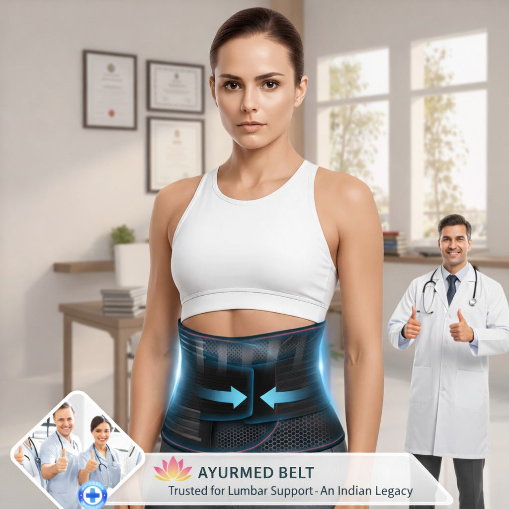 🔥Heat-Pressed Mesh Breathable Support Waist Protector