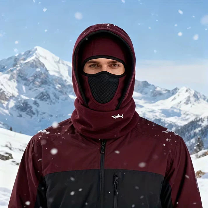 🔥Balaclava Winter Double Layer Hood Protection with Shark Letter Print (BUY 1 GET 1 FREE)