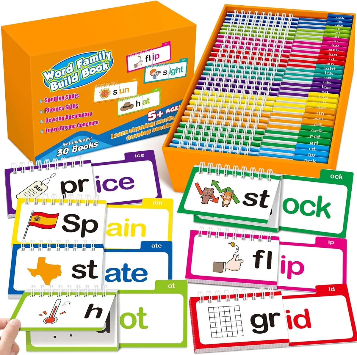 Read and Rhyme Flip Books (Pack Of 4)