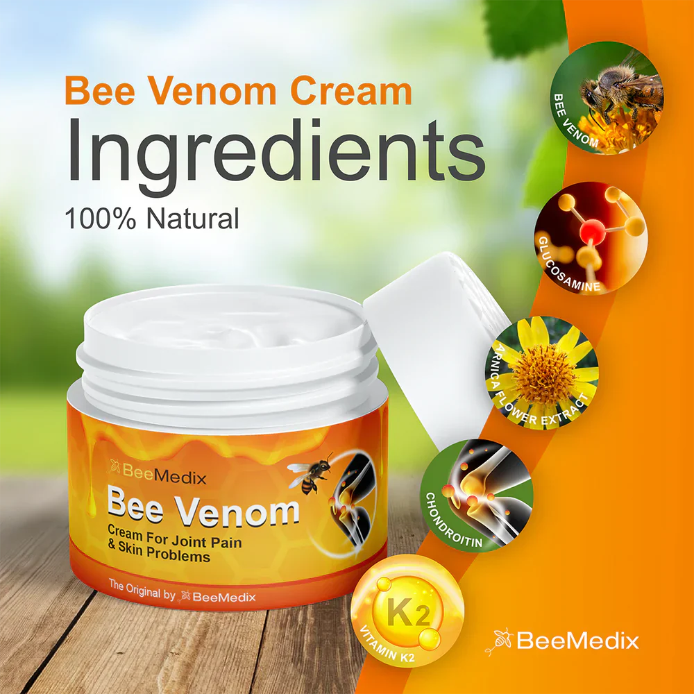 Bee Venom Cream – Dard Se Chhutkaara (Buy 1 Get 1 Free 🔥🔥)