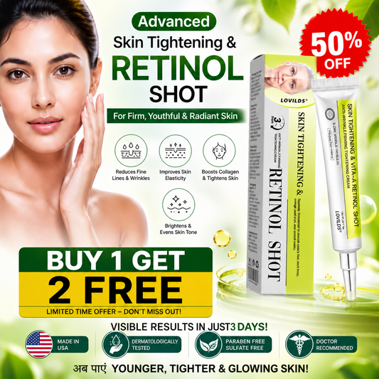 Skin Tightening & Vita-A Wrinkle-Lift Tightening Cream (Buy 1 Get 2 FREE)